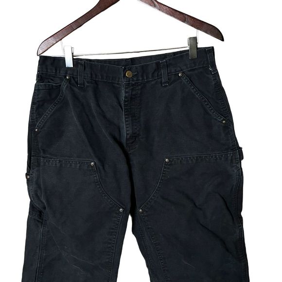 Carhartt Double Knee Dungaree Fit Pants 36X30 - Picture 2 of 6